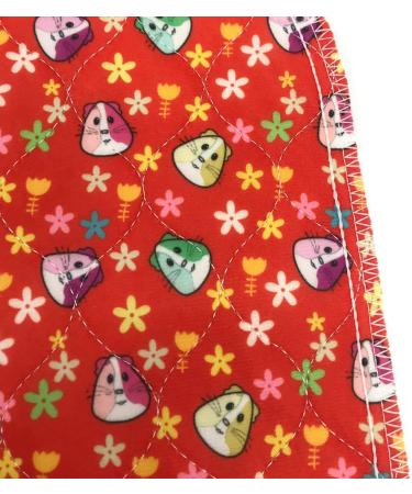 JT PET Guinea Pig Cage Liner Set of 2 (47 x 24) - Washable Fleece Cage Liners for Hamsters, Dogs, and More - Buy Online on GoSupps.com