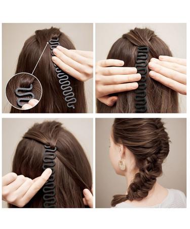 Timeset Twist Hairstyling Tool - 3-in-1 Hair Bun Maker & Lichen Aid Tool for Effortless Hairstyles - Buy Online on GoSupps.com