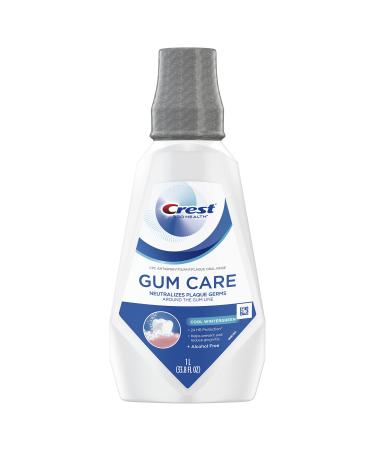 Crest Gum Care Mouthwash (Cool Wintergreen  1 L/33.8 Fl Oz)