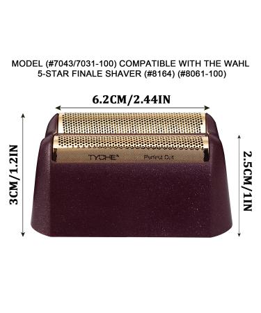 Wahl Finale Shaver Replacement Foil & Cutter Bar Assembly - Super Close Shaving Heads (Red) - Buy Online on GoSupps.com