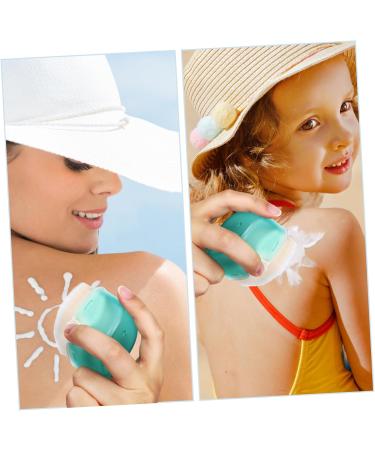 GREENADSCAPE Powder Brush For Loose Powder Makeup Brush Fiber Wool Foundation Brush Short Abs Face Brush - Buy Online on GoSupps.com