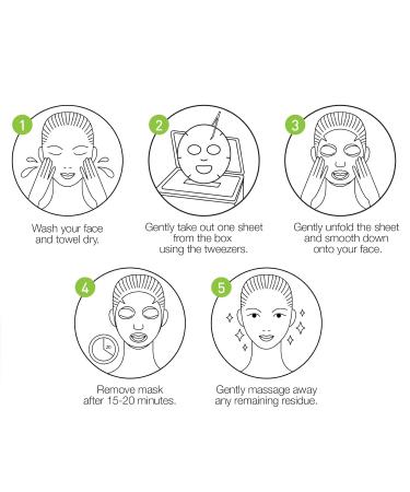 30 Sheet Vitamin-C & Aloe Vera Facial Mask - Brightening & Soothing Skincare | International Shipping Available - Buy Online on GoSupps.com