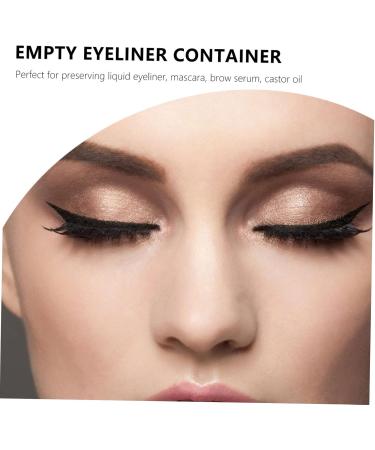 MUSISALY 5pcs Eyeliner Empty Pipe Delineador Mini Lip Gloss Tubes Tweezer Cosmetic Bottle Gel Plastic Golden - Buy Online on GoSupps.com