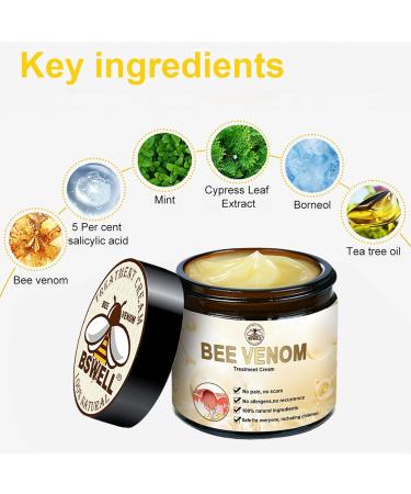 Bee Venom Skin Treatment Cream Fast-Acting & Gentle Care for All Skin Types (30ml) | Advanced Skin Therapy - Buy Online on GoSupps.com