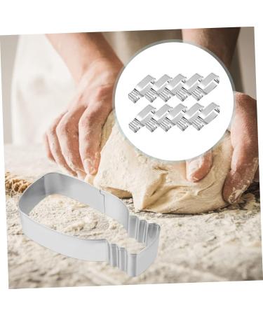 Alipis 10 Pcs Biscuit Mold Biscuits DIY Baking Mold Metal Dies Stainless Steel Cake Mold Honey Jar Fruit 202352I198SW30AL814WMVN6W 10.6X5.8X2.5CM Silver - Buy Online on GoSupps.com