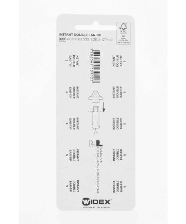 Widex Instant Double Ear Tip Size Small QTY 10 Dome Piece - Shop Now - Buy Online on GoSupps.com