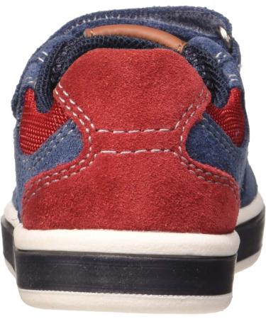 Geox Baby Boy's B Trottola B Sneakers 5 UK Child Blue Avio Dk Red - Comfortable and Stylish Shoes for Little Feet - Buy Online on GoSupps.com