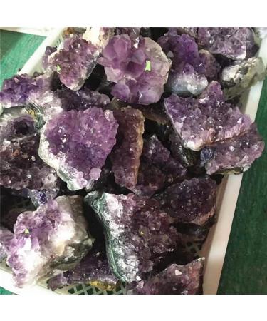 Natural Amethyst geode Cluster Purple Quartz Stones Crystal geode Amethyst Cluster for Home Decoration Crystal Reiki Crystal Stone (Color : Purple Size : 400-500g) 400-500g Purple - Buy Online on GoSupps.com