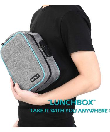 Large Smell Proof Bag with Combination Lock and Activated Charcoal - Odor Proof Stash Box for Travel Storage - Ideal Christmas Gift - Buy Online on GoSupps.com