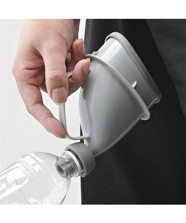 Portable Urinals 1PC Indoor Outdoor Car Travel Portable Adult Urinal Unisex Potty Pee Funnel Peeing Standing Man Woman Toilet Portable Urinal for Men Women (Color : Grey) - Buy Online on GoSupps.com