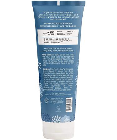 Honest Co. Soothing Therapy Body Wash for Eczema - 8 oz | Gentle Care for Sensitive Skin - Buy Online on GoSupps.com