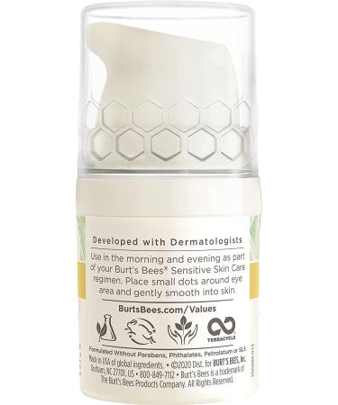 Burt's Bees Sensitive Solutions Calming Eye Cream - 0.5 oz - Buy Online on GoSupps.com