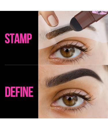 iMethod Eyebrow Stamp & Stencil Kit - Long-lasting Brown Eyebrow Shaping Tool - Buy Online on GoSupps.com