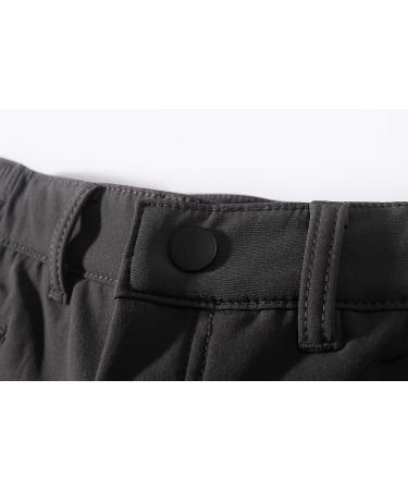 Camii Mia Big Girls Fleece Hiking Pants - Snow Ski Waterproof Winter Warm Pants - X-Small Grey - Buy Online on GoSupps.com