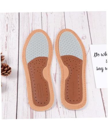 Buy NOLITOY 3 Pairs Sports Shoes Insoles - Breathable Leather & Orthotic Shoe Cushions for Sweat Absorption & Comfort - Ideal for All-Day Wear - Buy Online on GoSupps.com