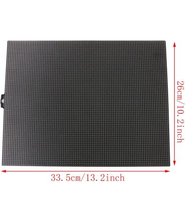 2pcs Cuttable Plastic Mesh Canvas for Embroidery & Crafting | 10.2 x 13.2 inch Black & White | Ideal for Knitting & Crochet Projects - Buy Online on GoSupps.com