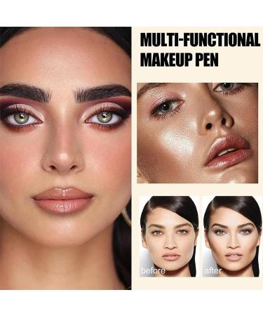 Contour Beauty Wand Liquid Face Concealer Stick - Matte Finish Grey Brown - Buy Online on GoSupps.com