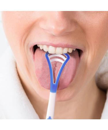 Annhua Tongue Cleaner Set - 4 Color Tongue Scrapers for Fresh Breath | International Shipping - Buy Online on GoSupps.com