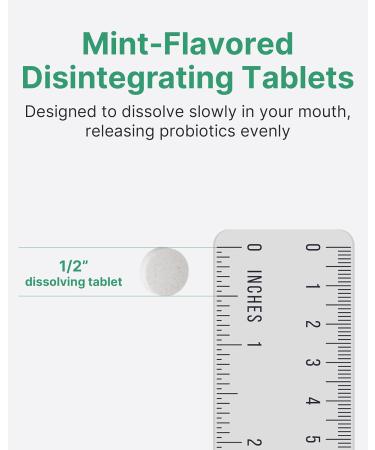 K-Nutra Dentifresh Green - Sugar Free Oral Probiotic Tablets for Bad Breath & Gum Health | 4 Billion CFU Mild Mint Flavor 30 Tablets - International Shipping Available - Buy Online on GoSupps.com