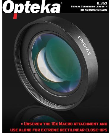 Opteka 0.35X Wide Angle Fisheye Lens for Canon Vixia Camcorders - Buy Online on GoSupps.com