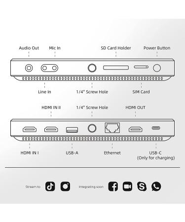YoloLiv Instream: All-in-One Vertical Live Video Streaming Equipment - Encoder, Switcher, Recorder, Monitor for Instagram & TikTok - Buy Online on GoSupps.com