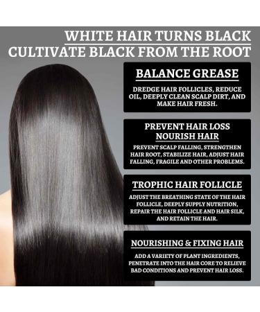  JPSDOWS Anti-Gray Hair Serum Ganoderma Nutrients Natural Darkening | The 30ml anti-gray hair serum promotes healthier thicker hair. - Buy Online on GoSupps.com