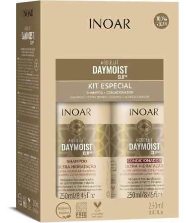 Inoar Absolut Day Moist Shampoo & Conditioner 250 ML - Buy Online on GoSupps.com
