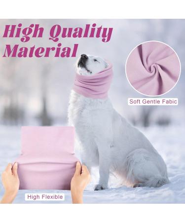 Pattepoint Die Muffs for Dogs | Noise Protection & Comfort | Hooded Sweaters for Small Dogs & Cats | Neck & Ear Warmer Hoodie | Lila Large - Buy Online on GoSupps.com