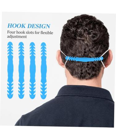 Fomiyes 30 pcs Stretch Ear Buckles - Adjustable Ear Hook & Cable Buckle - Ideal for Earring Extensions & Cord Management - International Shipping Available - Buy Online on GoSupps.com