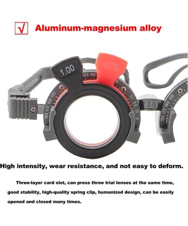 Nichoy Ultra-Light Optometry Test Lenses Frame - Gradual Multifocus PD 64 Gray - Ideal for Glasses Business - Buy Online on GoSupps.com