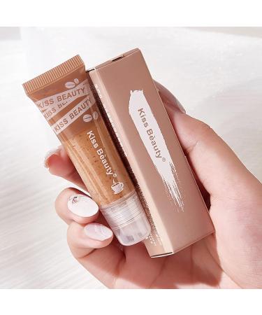 Moisturizing Lip Scrub Mask for Chapped Lips - Younger, Adoring Look - One Size, Brown - Buy Online on GoSupps.com