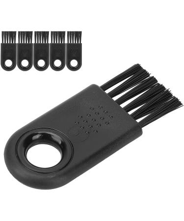 6-Piece Multifunctional Cleaning Brush Set for Electric Shavers - Non-Slip Razor & Trimmer Brush for Household Cleaning - Black - Buy Online on GoSupps.com