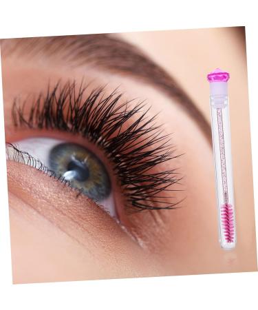 Beavorty 8pcs Diamond Mascara Brush Lengthening Mascara Rhinestone Tool Lash Supplies Eye Lash Extension Empty Mascara Tube Mascara Wand Tube Eyelash Mascara Eyebrow Brush 11.7x1.1cm Rosy - Buy Online on GoSupps.com