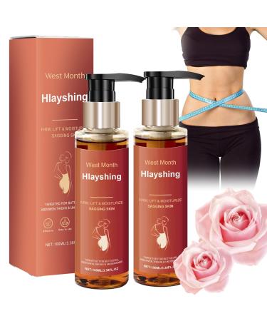 Hlayshing Liora Life 2 pieces Magic Body Strafting Oil Magic body oil Glow Remedy Oil Magic Luxury Body Oil Reduces fine lines saggy skin improves elasticity magical