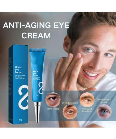 Tongyend Men Eye Serum Caffeine Eye Cream Instant Eye Tightening Cream Lifts Firming Anti-Wrinkle & Hyaluronic Acid Moisturiser Kojic Acid Eye Cream Instant Eye Lift & Eye Bag Depuffing Eye Gel - Buy Online on GoSupps.com