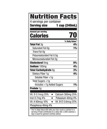 Dream Unsweetened Oat Beverage 32 Oz (Pack of 6) - Oat Milk Alternative - Buy Online on GoSupps.com
