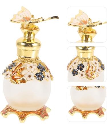 Beaupretty Essential Oils Retro Decor Perfume Sample Bottle Perfume Bottle Perfume Storage Bottle Desktop Ornament Separate Fragrance Bottle Household Bottle Empty Bottle Modeling Glass Vial - Buy Online on GoSupps.com