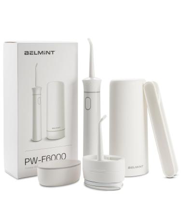 Travel Water Flosser - Portable Oral Irrigator for Deep Teeth & Braces Cleaning | Cordless & Compact for Travel | International Shipping Available - Buy Online on GoSupps.com