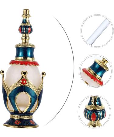 Didiseaon Perfume Bottle Essence Bottle Travel Glass Bottle Antique Middle East 3.5x3.5cm Blue - Buy Online on GoSupps.com