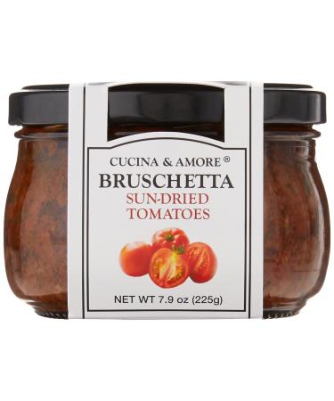 Cucina & Amore, Bruschetta Sun Dried Tomatoes, 7.9 Ounce