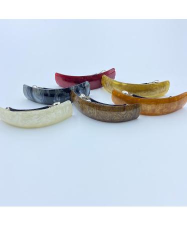 WTPIN 6-Piece Retro Large Hair Clips for Women | Automatic Acrylic Clips for Fine & Medium Thick Hair - Shop Now! - Buy Online on GoSupps.com