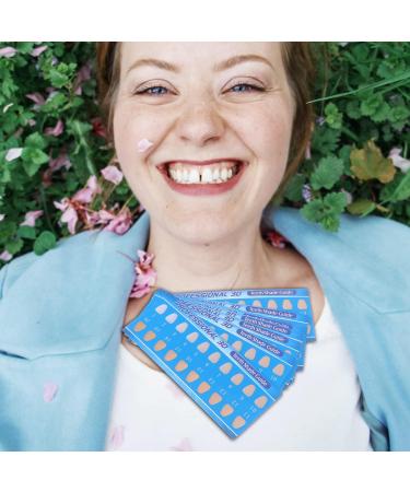 50 Pieces Tooth Coloring Card Set - Teeth Whitening Veneers & Tools for Brightening | Dental Whitening Products - Buy Online on GoSupps.com