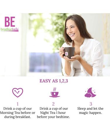 Brazilian Belle Bikini Body Detox & Cleanse Bundle Pack - 30 Tea Bags, Boost Energy, Manage Weight, Reduce Bloating & Stress - 15 Count (Pack of 2) - Buy Online on GoSupps.com