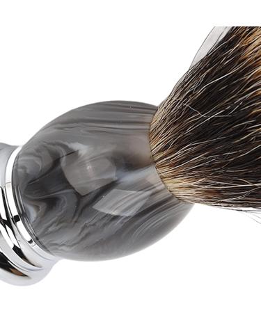 Premium Synthetic Shaving Brush for Men | Razor Brush with Resin & Aluminum Alloy Handle - Perfect Gift for Dads & Friends - Buy Online on GoSupps.com