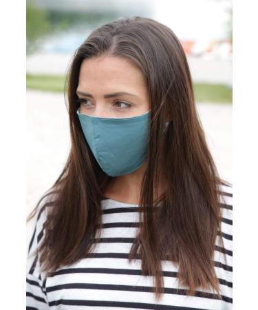 styleBREAKER Unisex Cotton Fabric Mask - Double Layer Reusable & Washable Community Mask in White | International Shipping - Buy Online on GoSupps.com