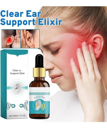 EchoPure Organic Ear Support Elixir Tinniease Spray for Tinnitus Tinnitus Relief for Ringing Relieve Ear Discomfort (3 Pcs) - Buy Online on GoSupps.com