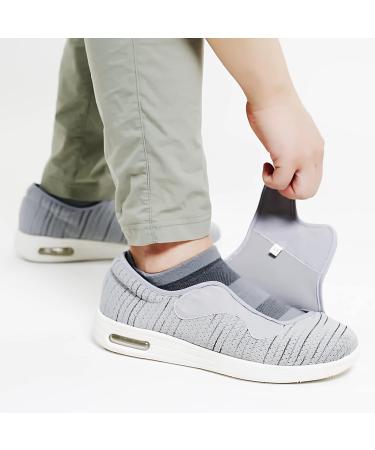 KWUKOTY Diabetic Women's Wide Width Shoes - Adjustable, Lightweight & Breathable Swollen Feet Sneakers - Buy Online on GoSupps.com