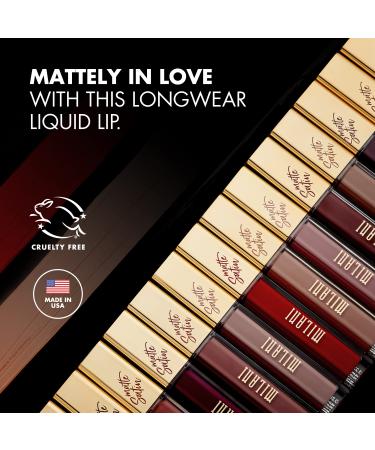 Milani Amore Matte Lip Creme in Babe - Long-Lasting Matte Lipstick - Buy Online on GoSupps.com