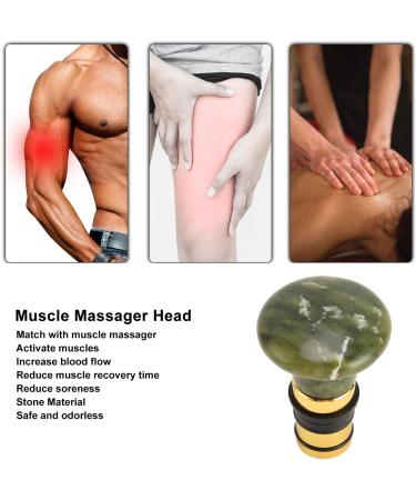 Replacement Deep Tissue Massage Head - 0.7 Percussion Massage Stone for Muscle Relief | Interchangeable Fastening Accessories - Buy Online on GoSupps.com