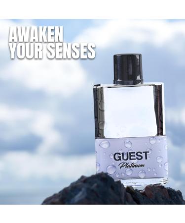 Guest Platinum Men Cologne Fresh Scent Eau De Toilette Spray Fragrance For Men Long-Lasting Cologne Choice For Daily Wear Elegant 100ml Bottle - Buy Online on GoSupps.com